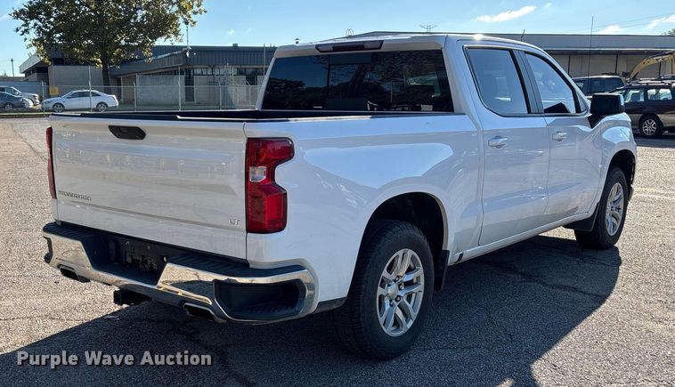 image for item EJ7703 2020 Chevrolet Silverado 1500 LT Crew Cab pickup truck