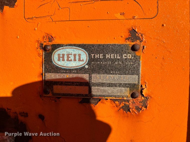 image for item EJ7705 1984 International 1954 dump truck