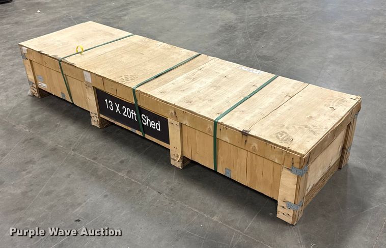 image for item EM2488 Cherry Industrial steel shed