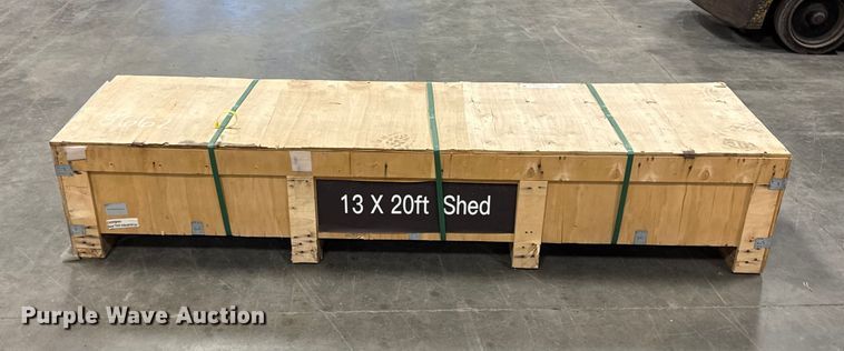 image for item EM2488 Cherry Industrial steel shed