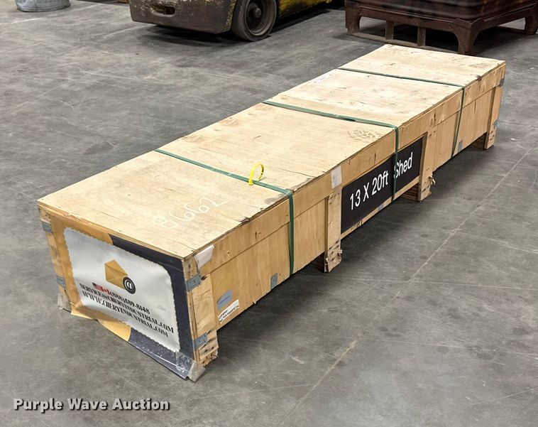 image for item EM2488 Cherry Industrial steel shed