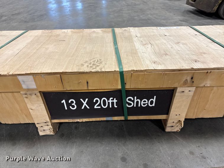 image for item EM2488 Cherry Industrial steel shed