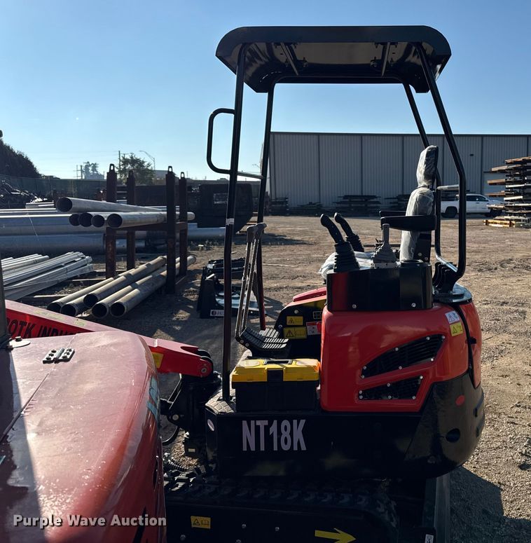 image for item EM2492 2024 AGT NT18K mini excavator