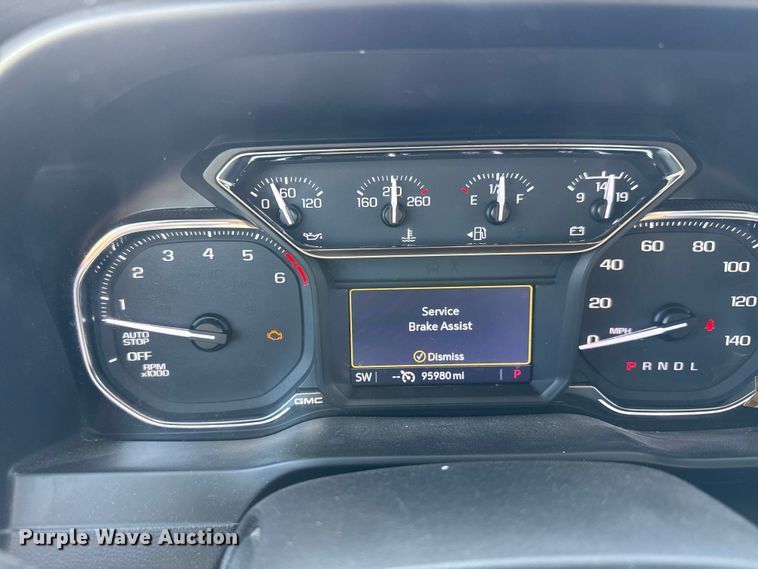 image for item EM8474 2020 GMC Sierra 1500 Crew Cab pickup truck