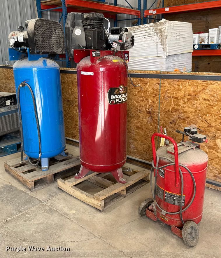 image for item EM8481 (3) air compressors