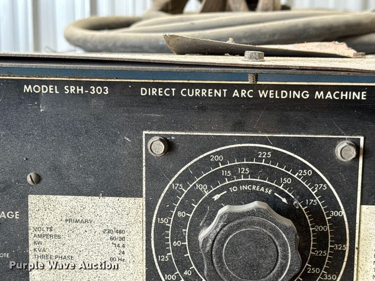 image for item EM8482 Miller SRH-303 welder