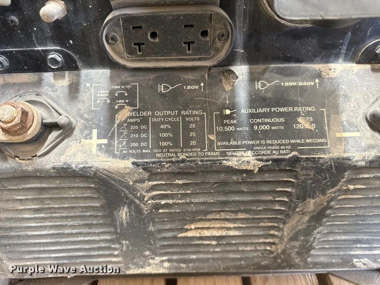 image for item EM8483 Lincoln Electric 225 Ranger welder/generator
