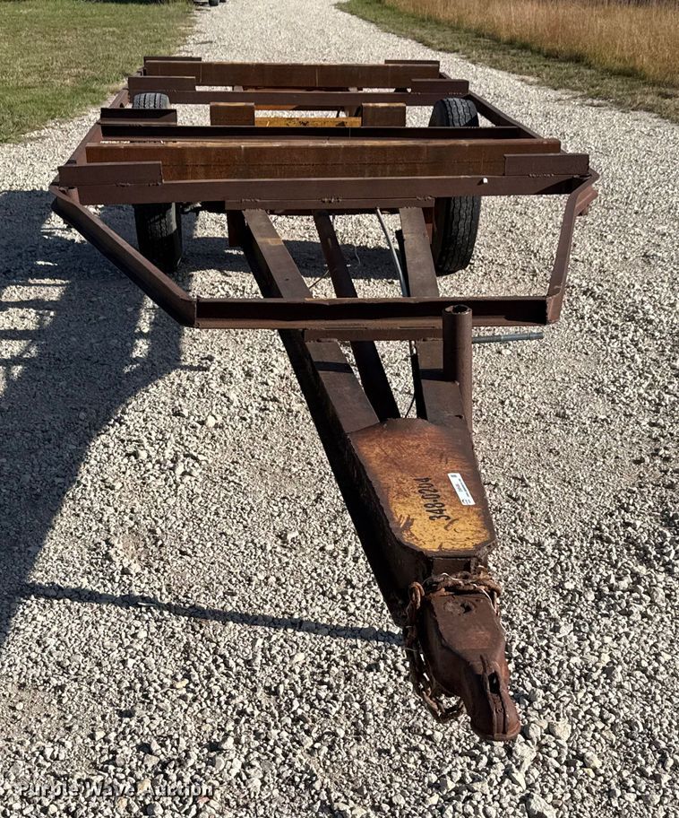 image for item EM8486 Shop built utility trailer