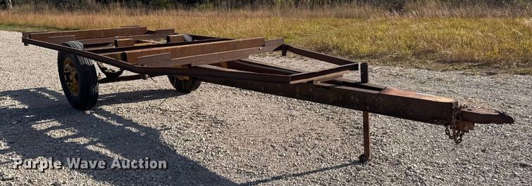 image for item EM8486 Shop built utility trailer