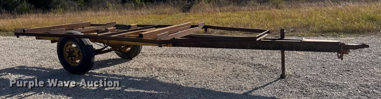 image for item EM8486 Shop built utility trailer