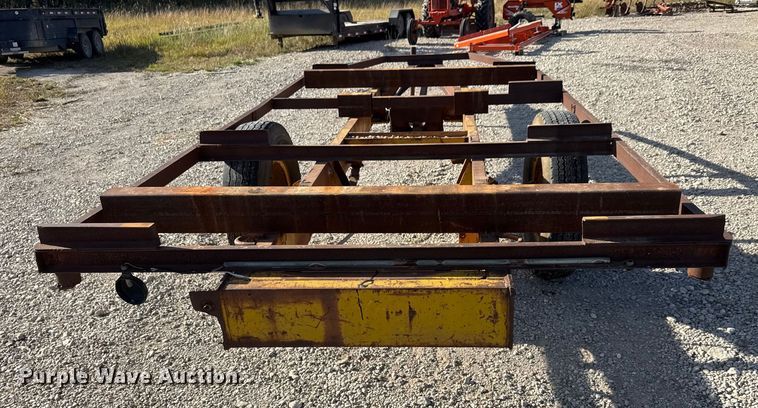 image for item EM8486 Shop built utility trailer