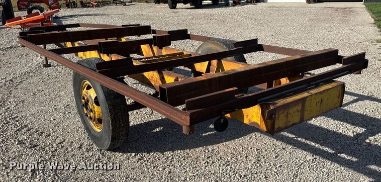 image for item EM8486 Shop built utility trailer
