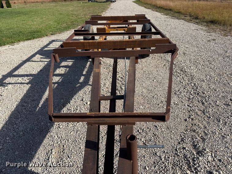 image for item EM8486 Shop built utility trailer