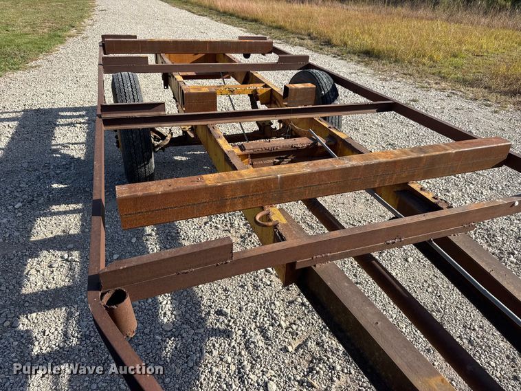 image for item EM8486 Shop built utility trailer