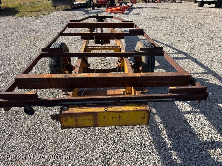 image for item EM8486 Shop built utility trailer