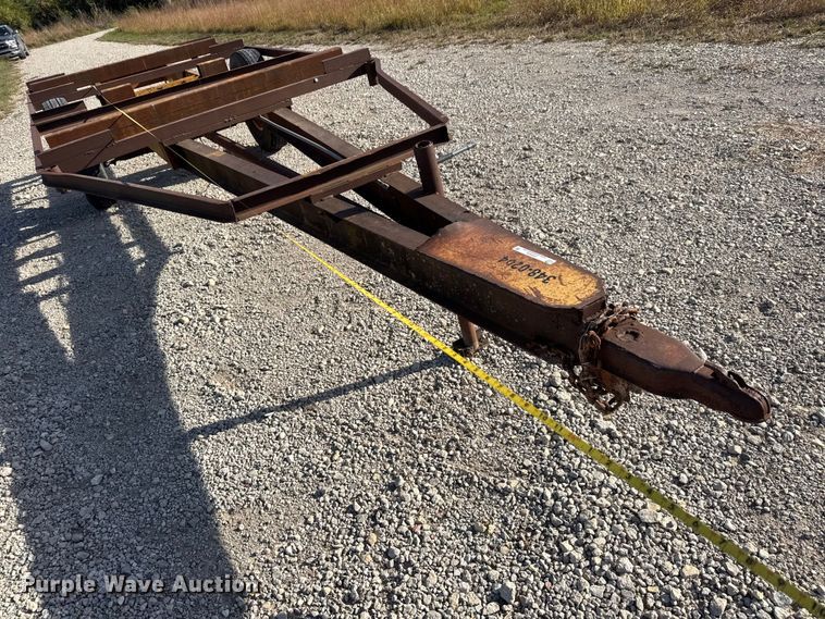 image for item EM8486 Shop built utility trailer