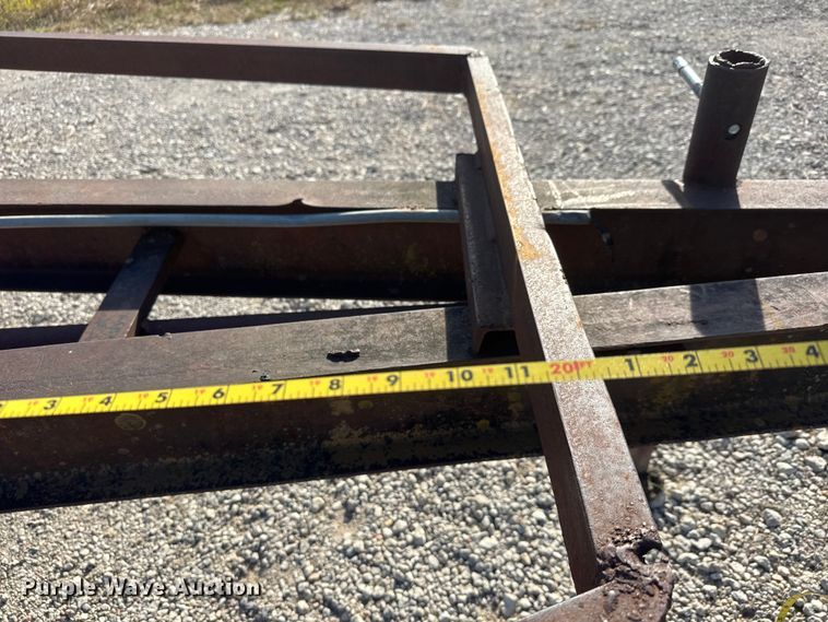 image for item EM8486 Shop built utility trailer