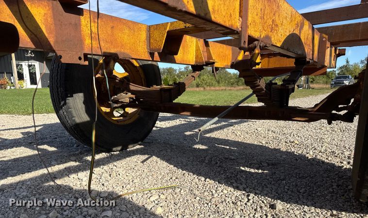 image for item EM8486 Shop built utility trailer