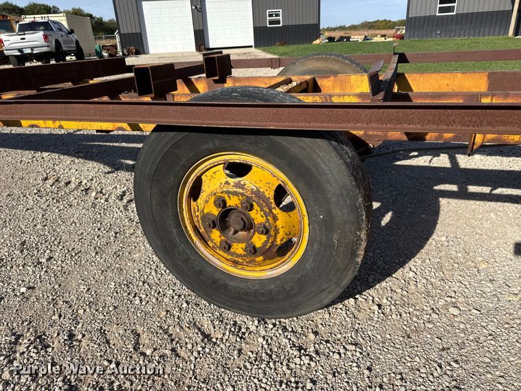 image for item EM8486 Shop built utility trailer