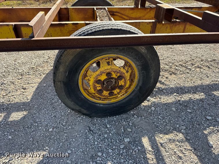 image for item EM8486 Shop built utility trailer