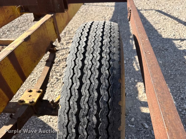 image for item EM8486 Shop built utility trailer