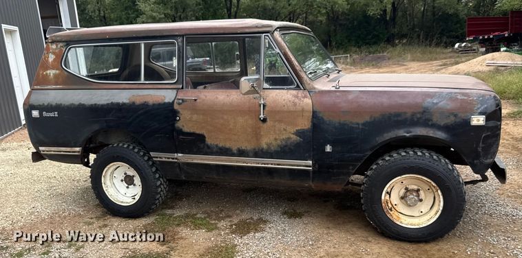 image for item EM8493 1972 International Harvester Scout II SUV