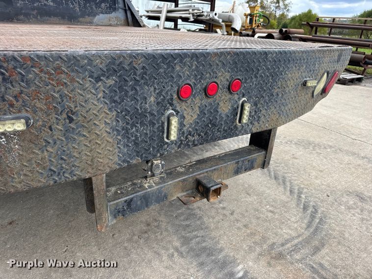 image for item EN0637 2008 Ford F450 Super Duty Crew Cab flatbed truck