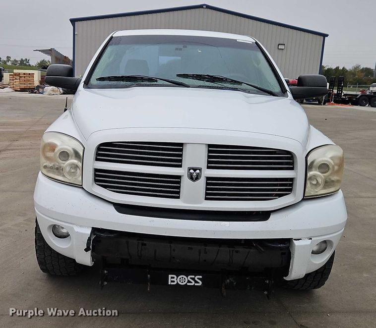 image for item EO4746 2007 Dodge Ram 2500 Quad Cab pickup truck