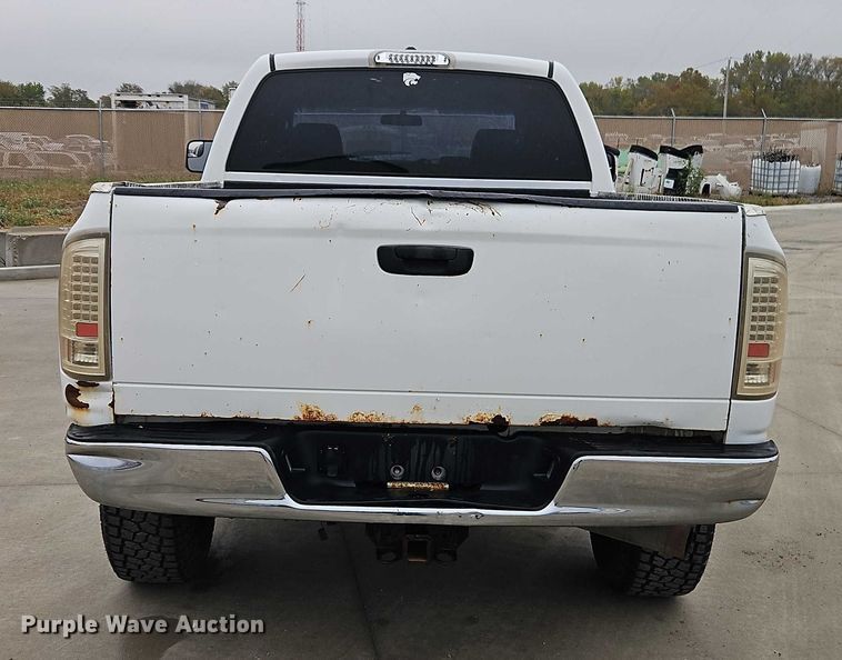 image for item EO4746 2007 Dodge Ram 2500 Quad Cab pickup truck