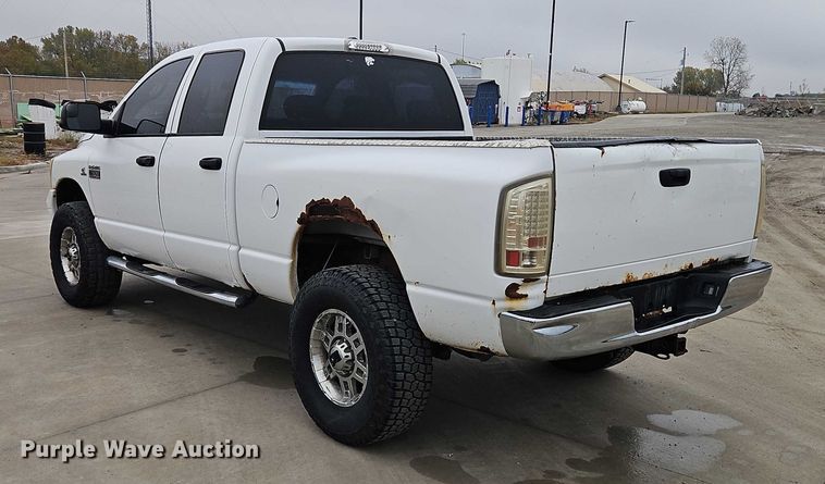 image for item EO4746 2007 Dodge Ram 2500 Quad Cab pickup truck