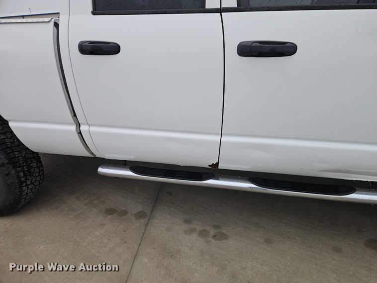image for item EO4746 2007 Dodge Ram 2500 Quad Cab pickup truck