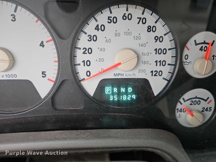 image for item EO4746 2007 Dodge Ram 2500 Quad Cab pickup truck