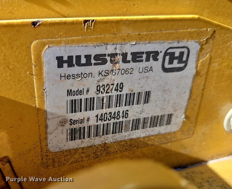 image for item EO4782 Hustler 932749 ZTR lawn mower