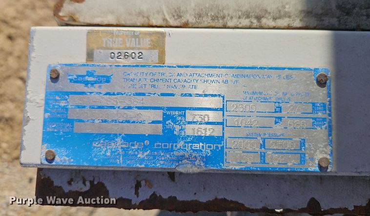 image for item EO4783 Cascade 25D-CCS-364 carton clamps