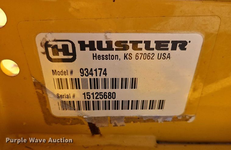 image for item EO4788 Hustler 934174 ZTR lawn mower