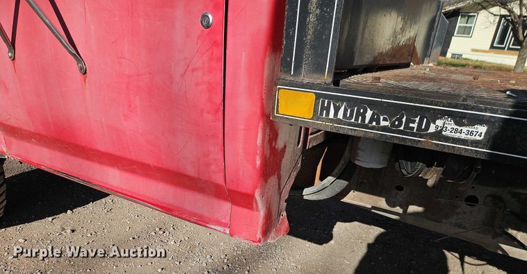 image for item EO4799 1994 Ford F350 bale bed pickup truck