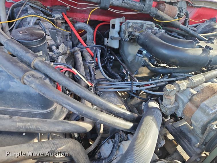 image for item EO4799 1994 Ford F350 bale bed pickup truck