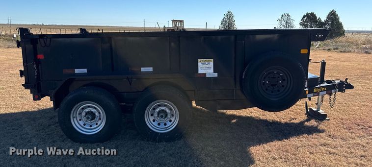 image for item EP0825 2020 Big Tex 14LX-12BK7SIRPD dump trailer