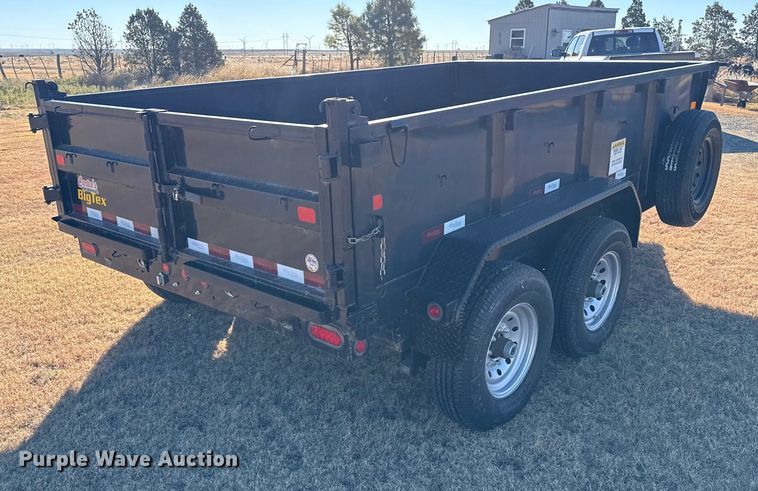 image for item EP0825 2020 Big Tex 14LX-12BK7SIRPD dump trailer