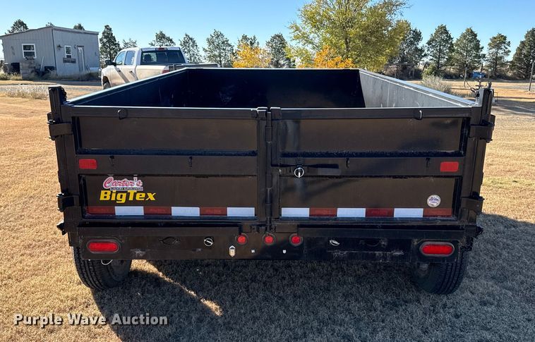 image for item EP0825 2020 Big Tex 14LX-12BK7SIRPD dump trailer
