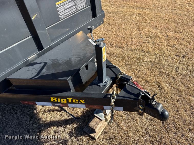 image for item EP0825 2020 Big Tex 14LX-12BK7SIRPD dump trailer