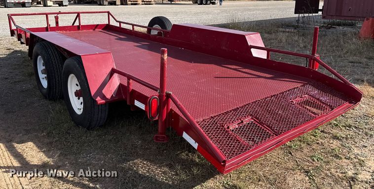 image for item EP0901 Shop built utility trailer