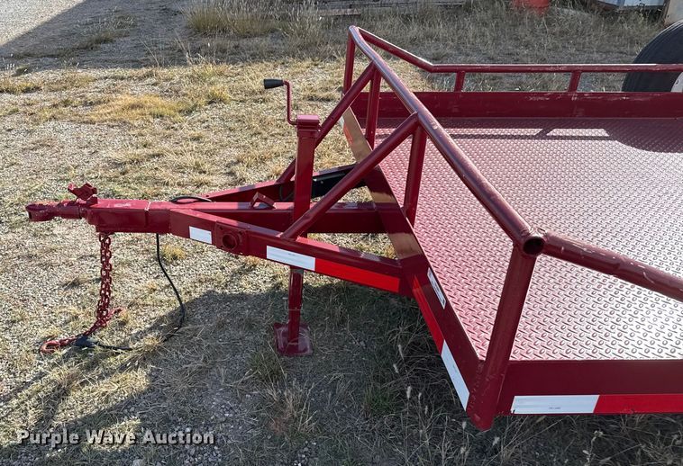 image for item EP0901 Shop built utility trailer