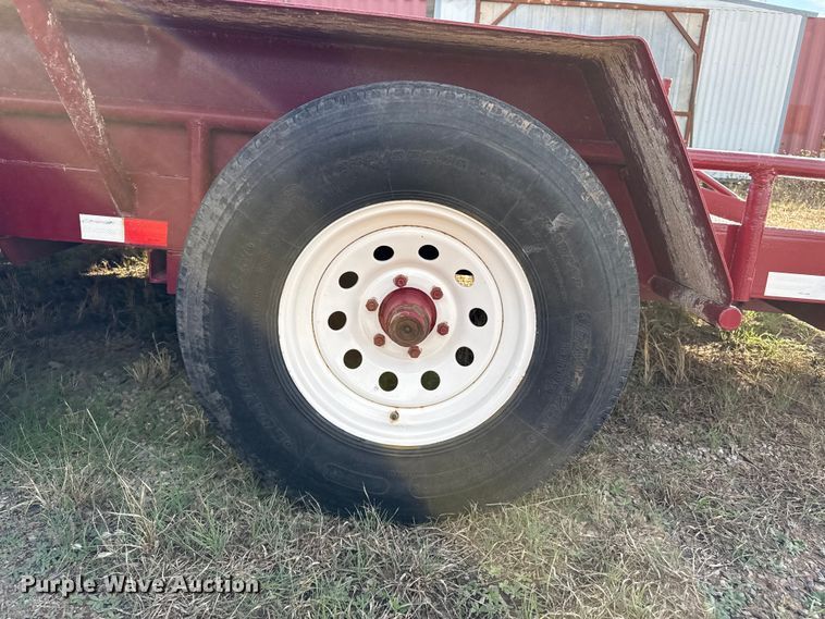 image for item EP0901 Shop built utility trailer