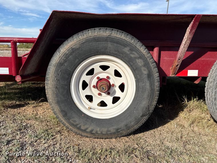 image for item EP0901 Shop built utility trailer
