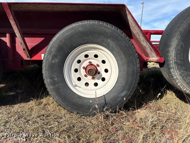 image for item EP0901 Shop built utility trailer
