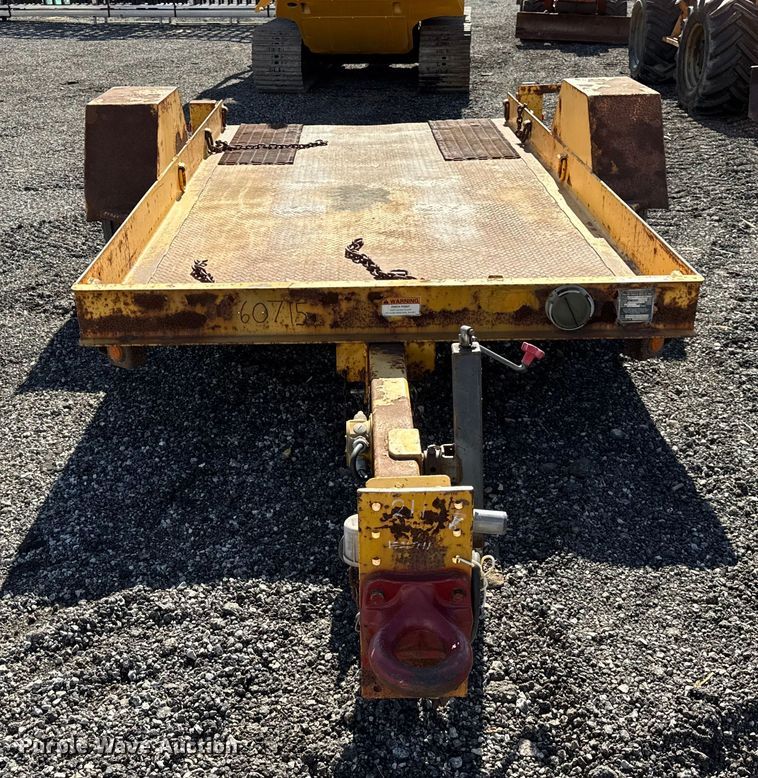 image for item ER0217 2008 Butler tilt deck utility trailer