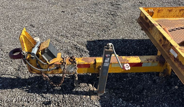 image for item ER0217 2008 Butler tilt deck utility trailer