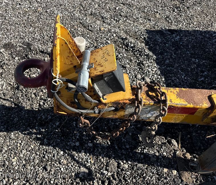 image for item ER0217 2008 Butler tilt deck utility trailer