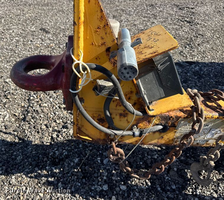 image for item ER0217 2008 Butler tilt deck utility trailer